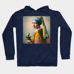 Divine Pearl: Maha Shivaratri Celebration Hoodie